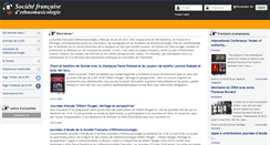 Desktop Screenshot of ethnomusicologie.fr